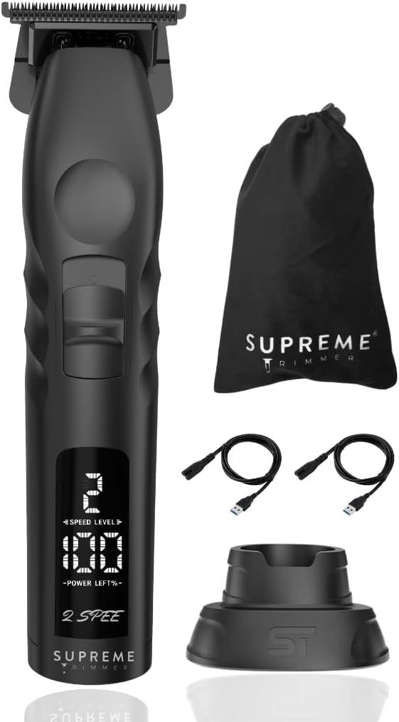 Supreme Trimmer 2SPee Hair Trimmer (3 Hour Use) Removable Blades, 2 Speeds