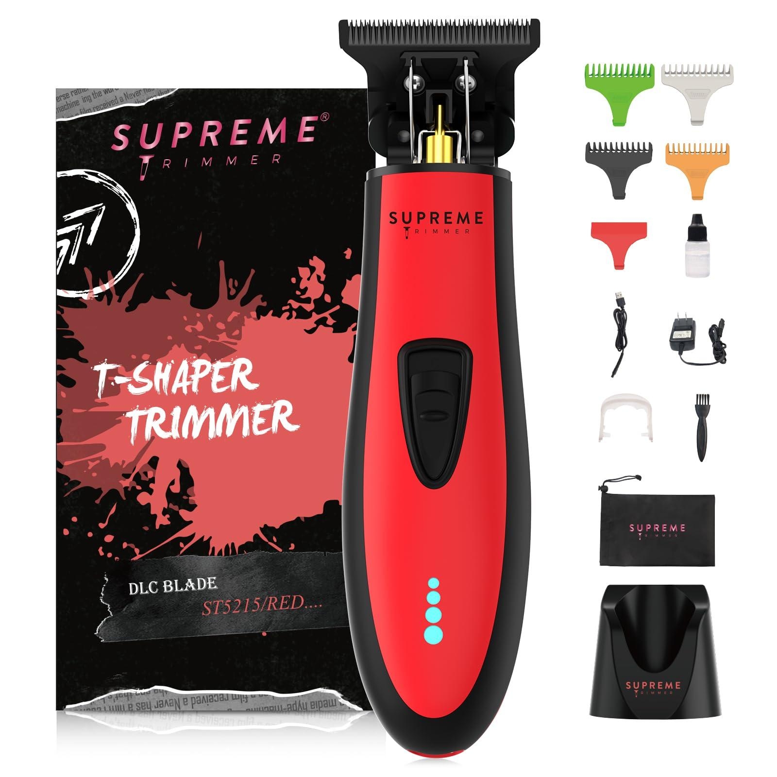 Supreme Trimmer DLC T-Shaper | 120 Min Run Time | Zero Gapped Liner | St5215 Red