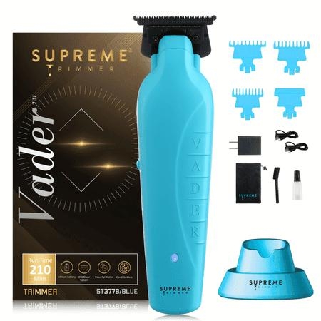 Supreme Vader Trimmer ST3778 | 210 Min Run Time DLC T-Blade Cordless Barber Liner | Limited Edition Blue