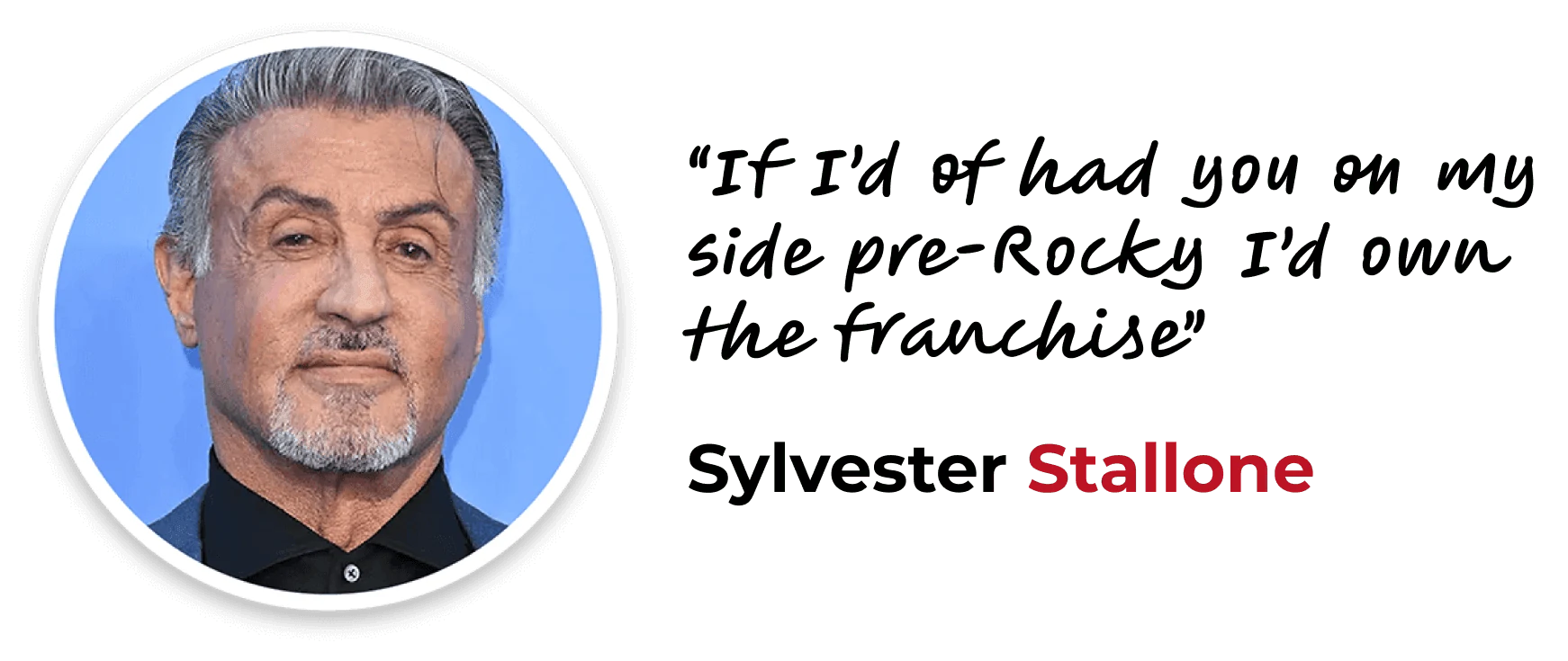Sylvester Stallone testimonial about Grant Cardone and 10X