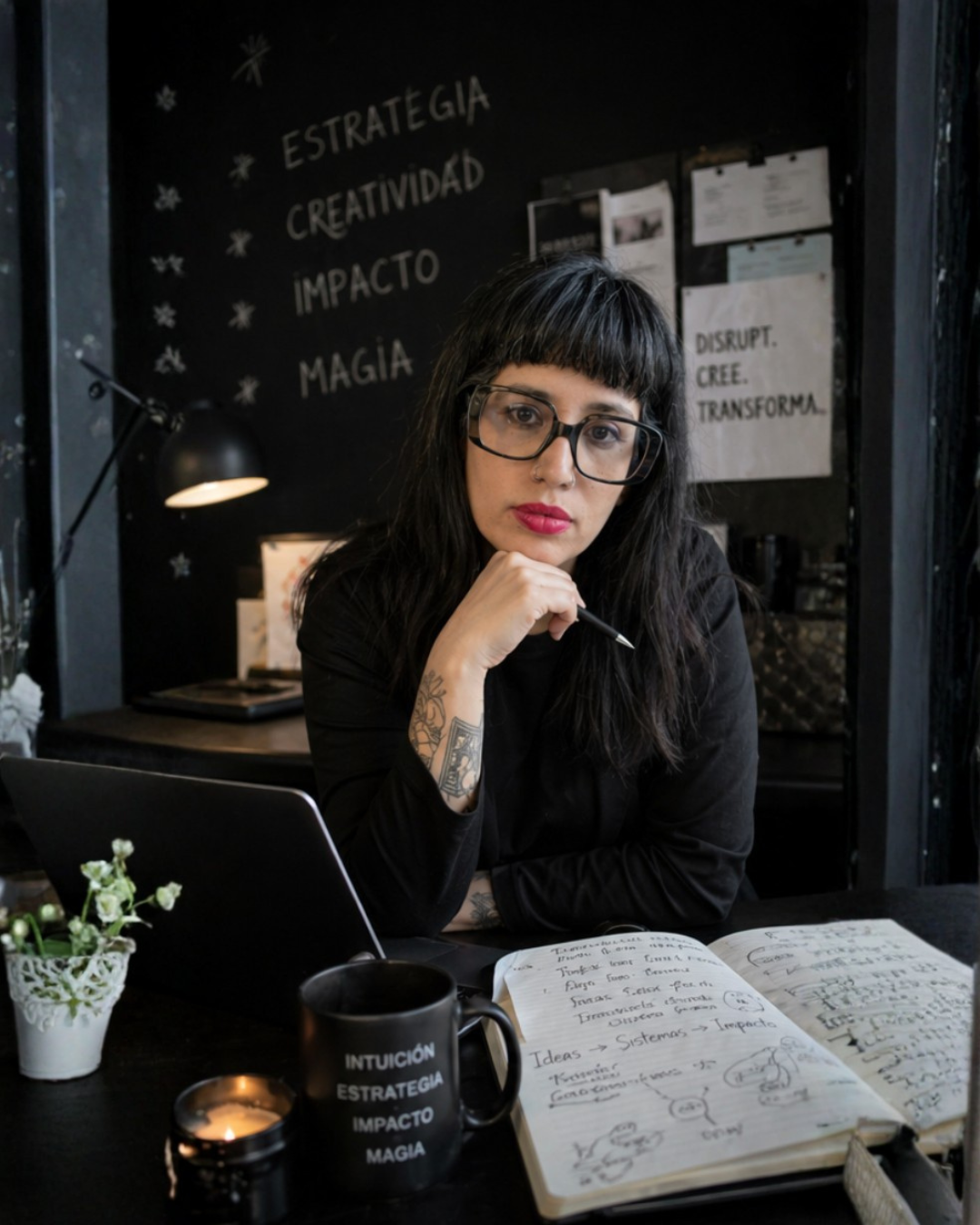 Lala, fundadora y directora de Morgana