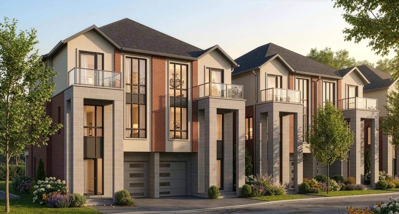 The Sage semi-detached home rendering