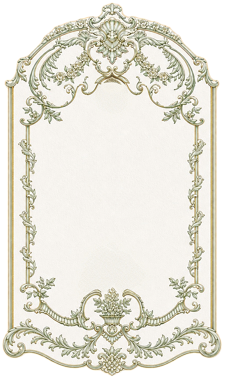Ornate Vintage Gold Frame