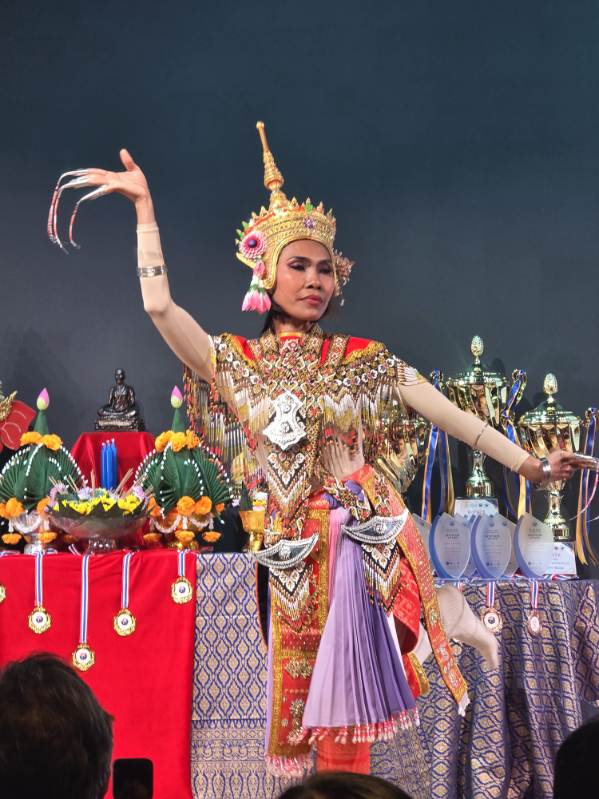 Master Demonstration on Stage