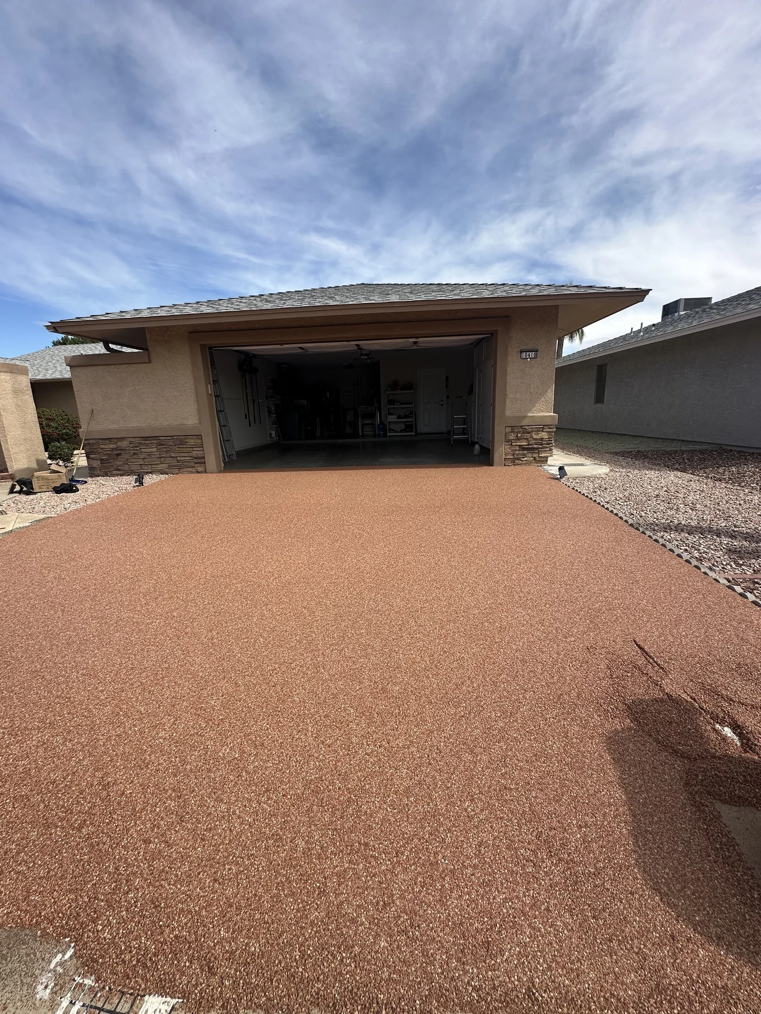 Basement epoxy floor coating in New Jersey