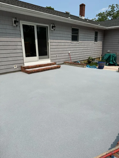 Finished flake epoxy floor in Monmouth County, NJ
