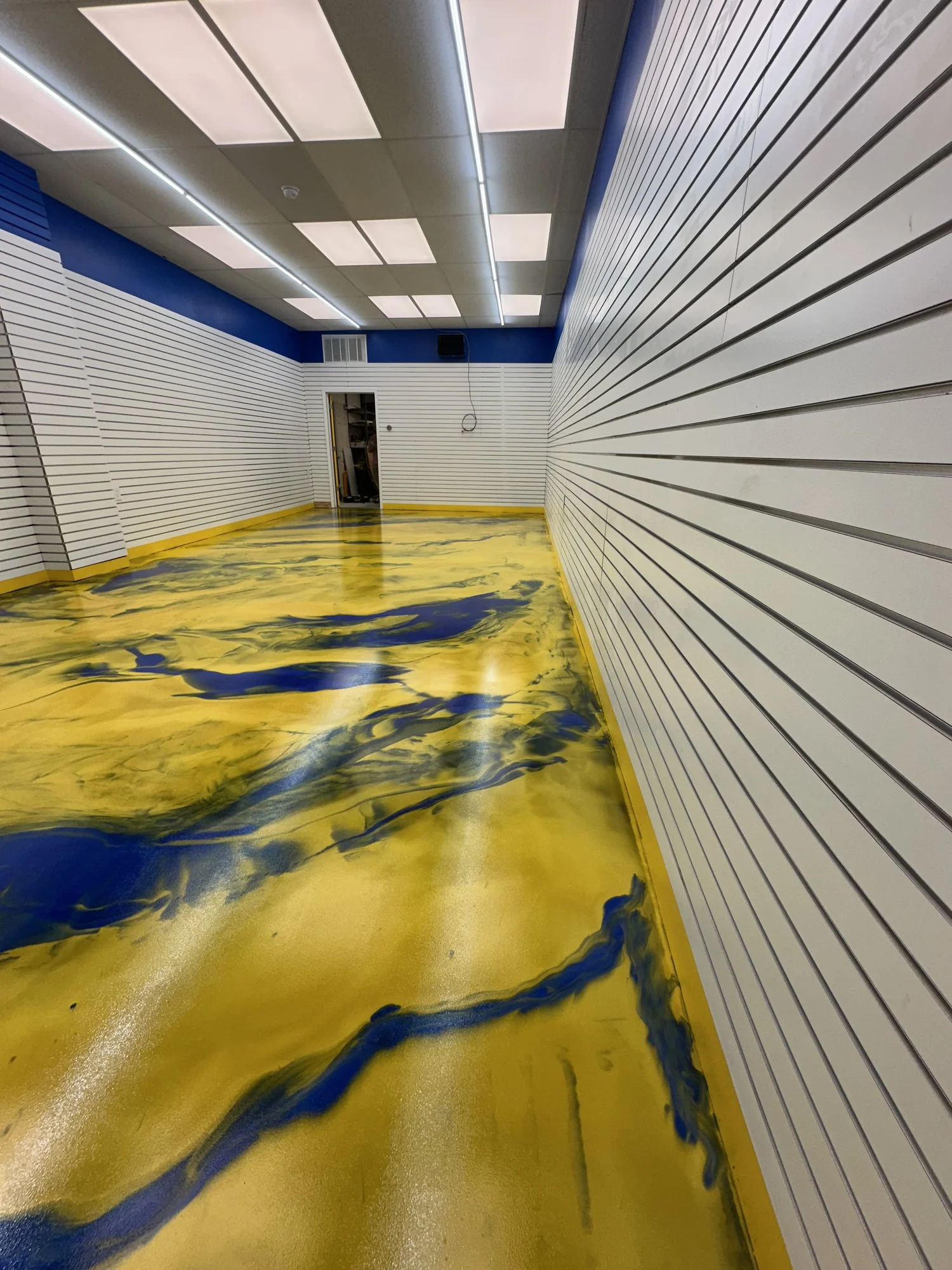 Epoxy floor project