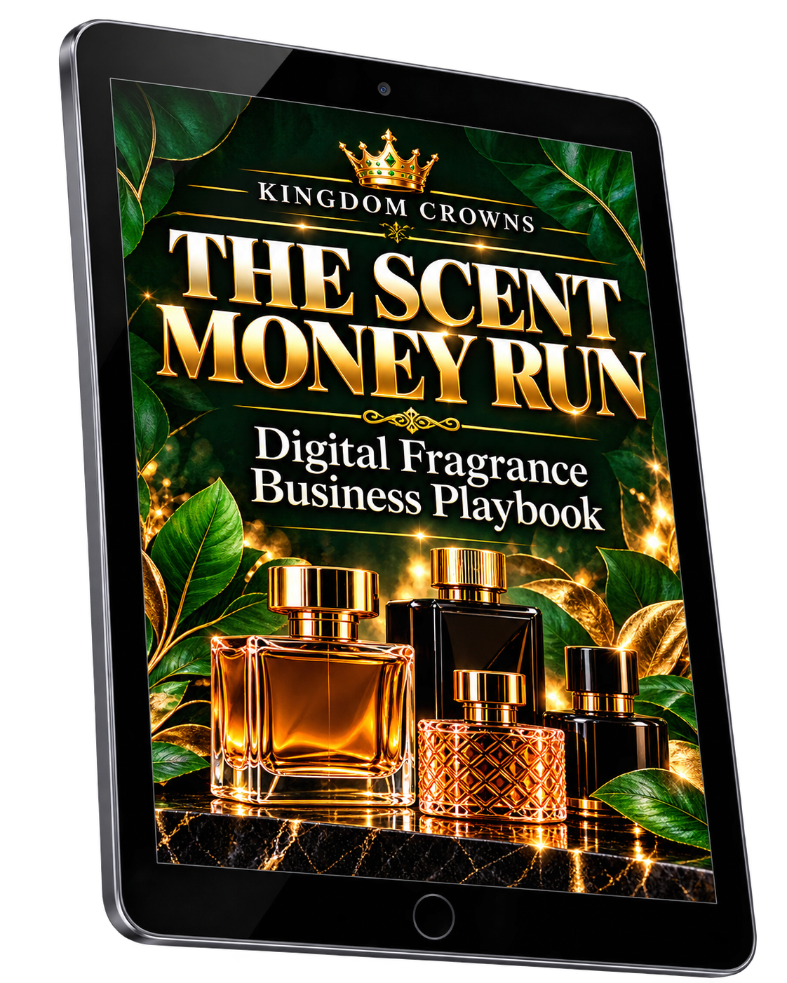 The Scent Money Run playbook mockup