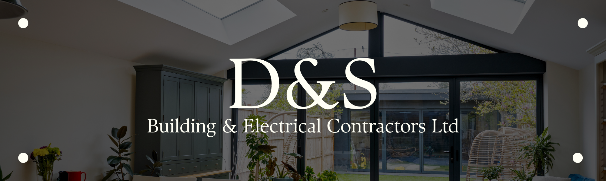 d&s building and electrical contractors banner