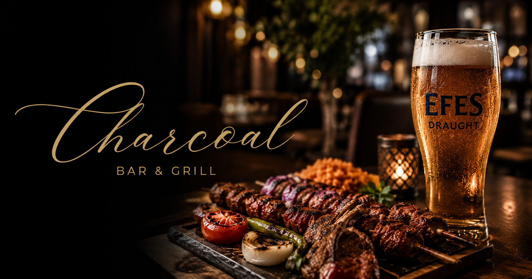 Charcoal Bar & Grill in Loughborough