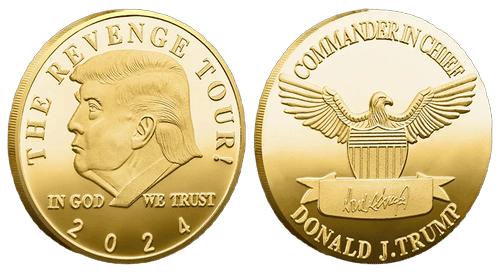 Trump gold Coins