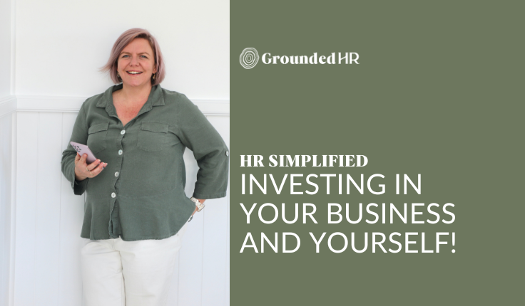 Investing in your business and yourself!