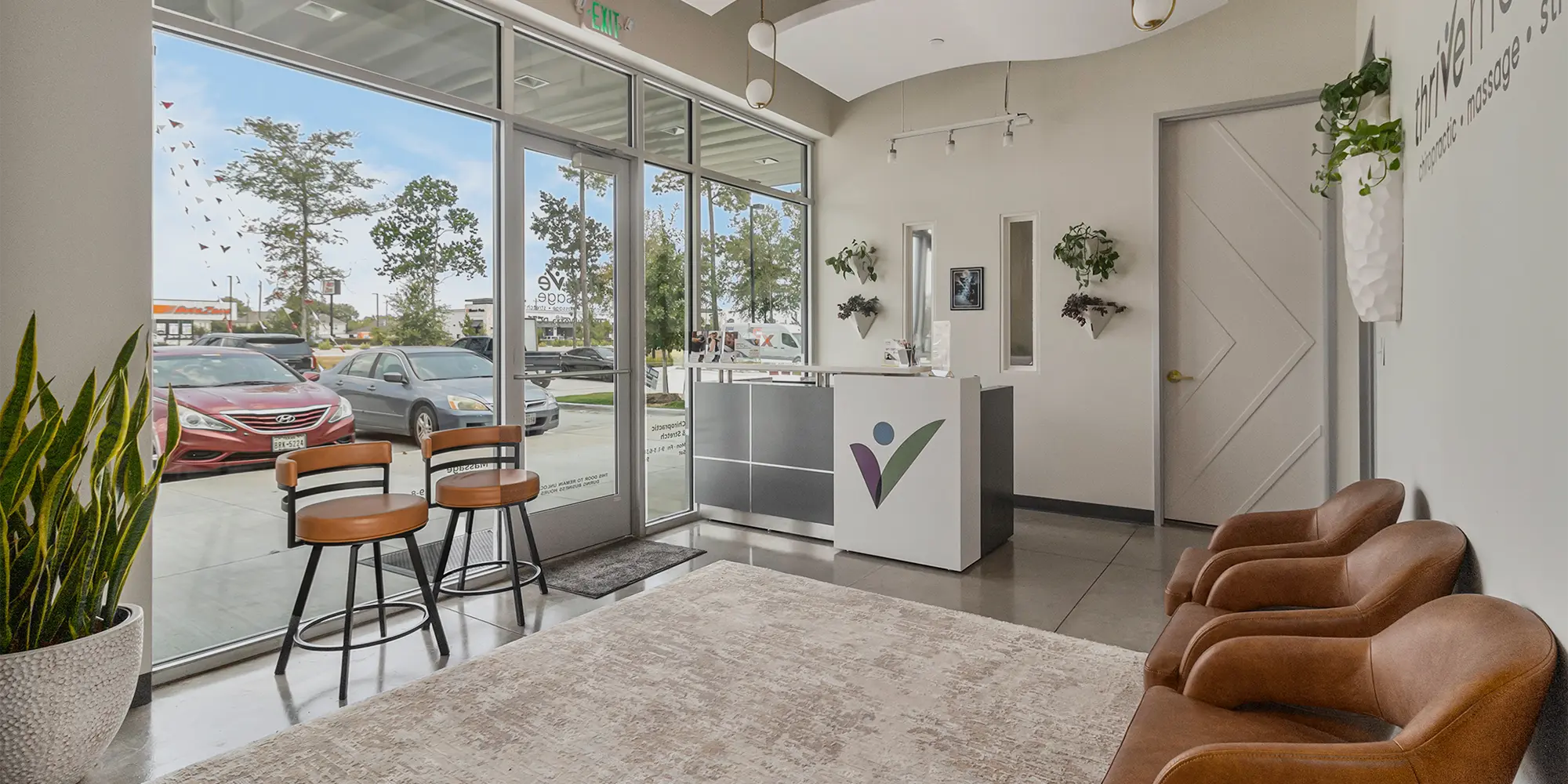Thrive massage office in The Woodlands