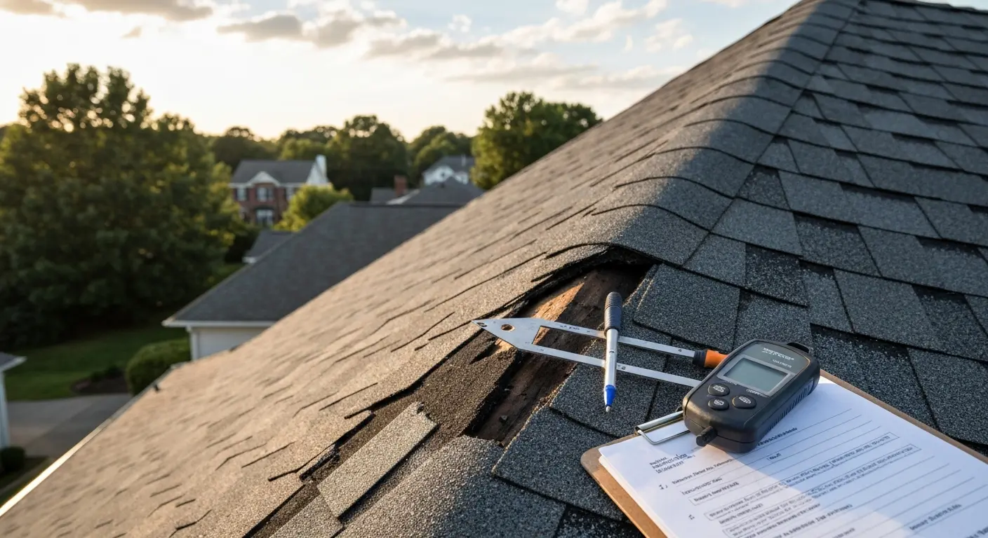Storm damage inspection