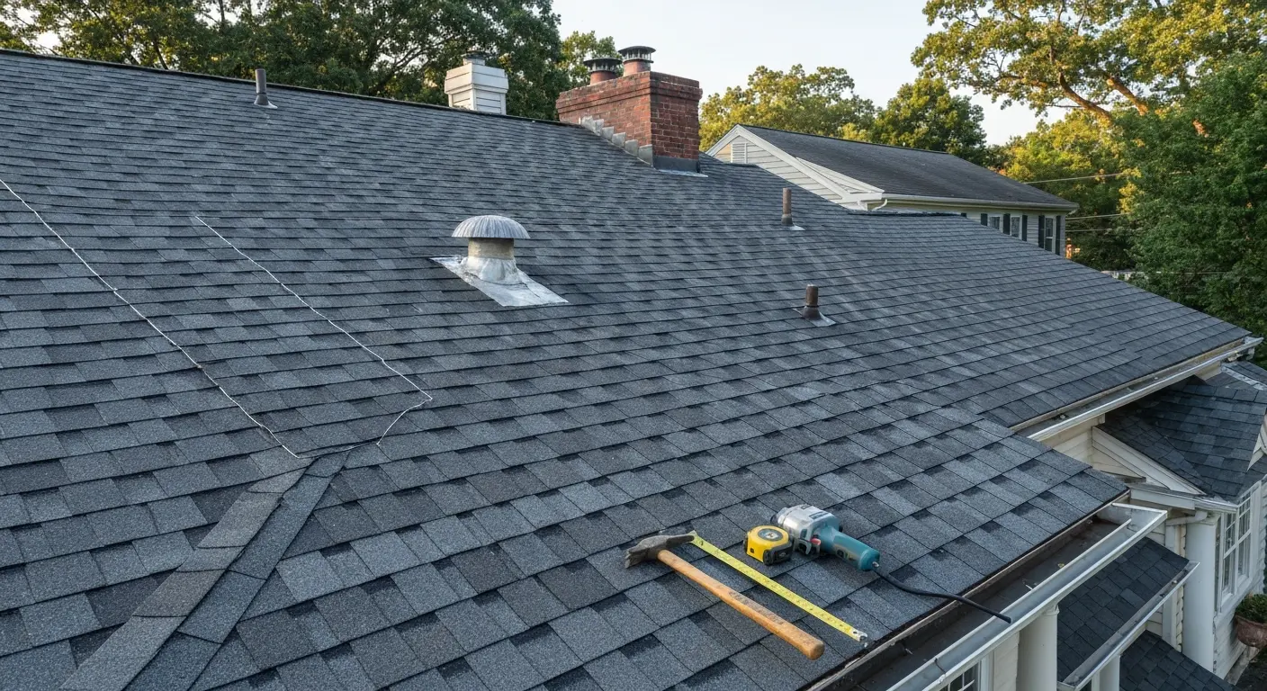 Roof replacement project