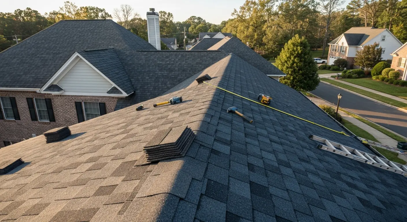 Roof replacement project