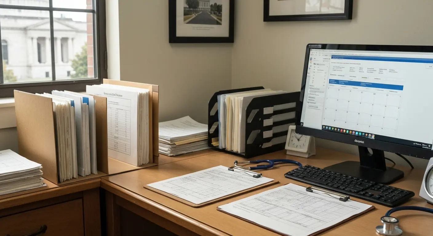 Injury claim documentation