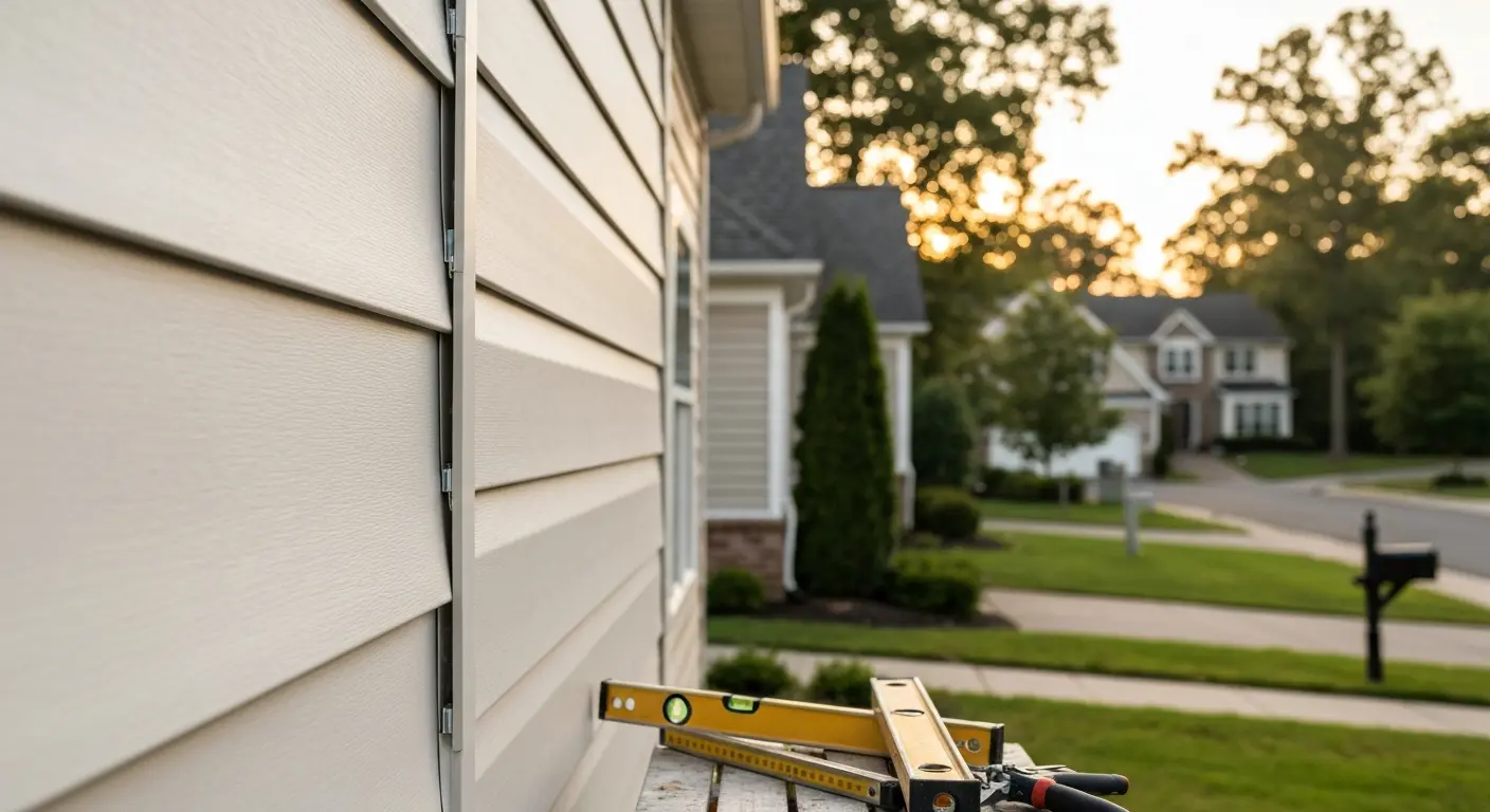 Professional siding installation