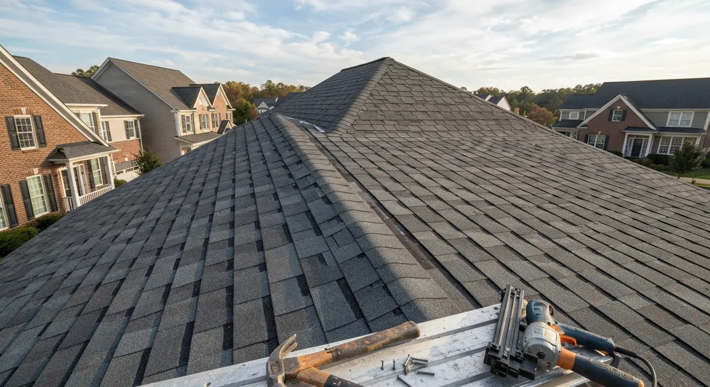New roof installation in Brambleton