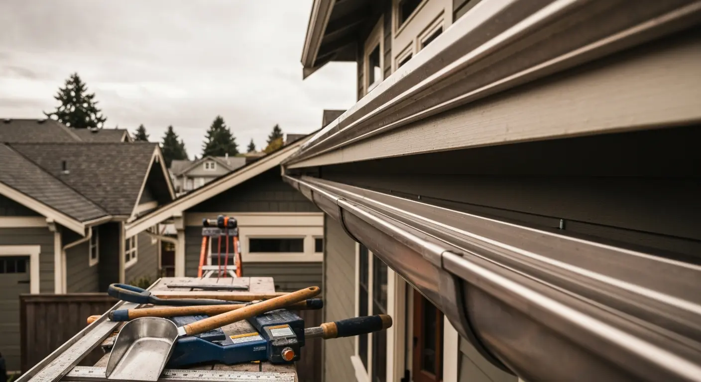 Gutter installation and repair