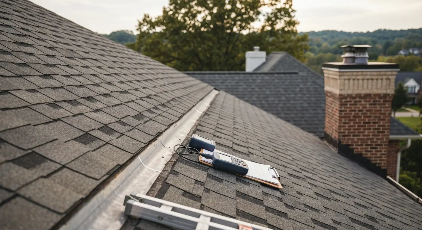 Roof inspection in Aldie