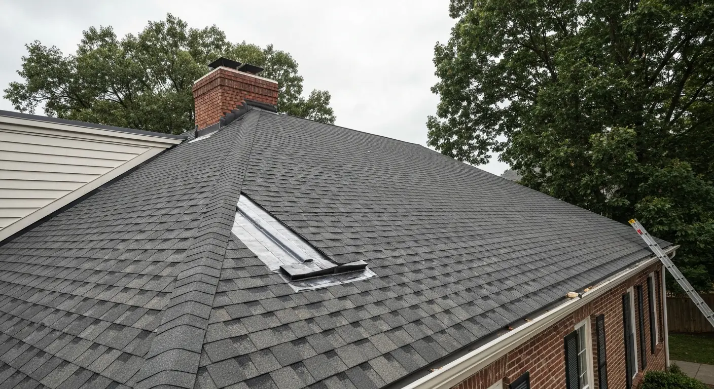 Roofing replacement project