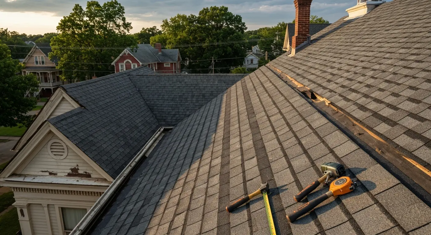 Roof repair in Berryville