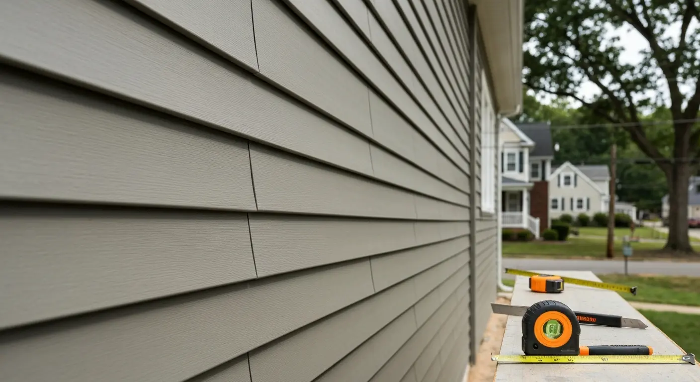 Siding contractor work in Broadlands