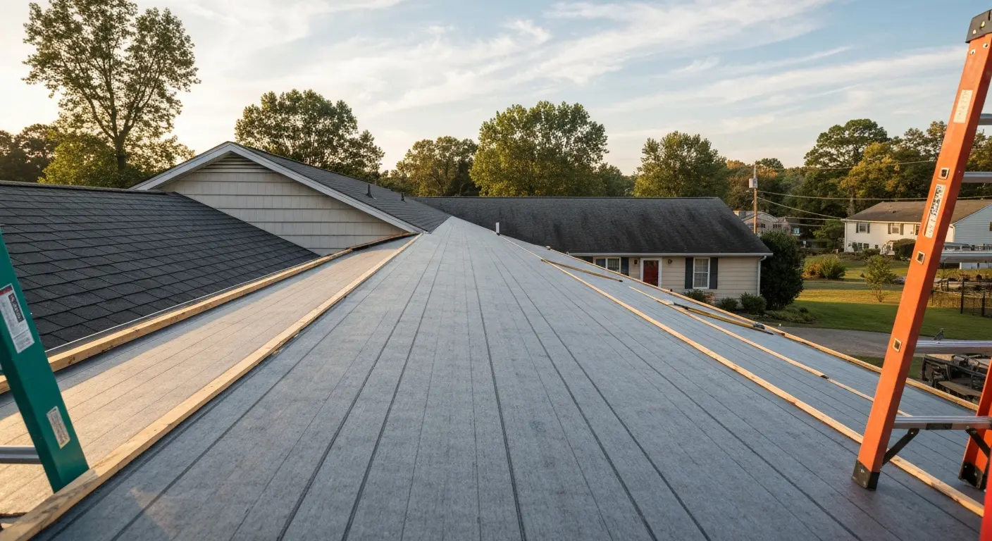 Roof replacement project