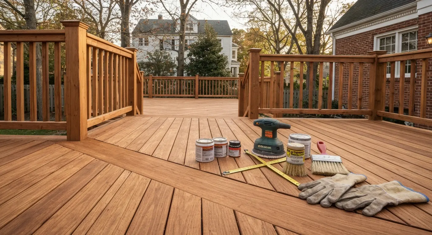 Deck repair and restoration