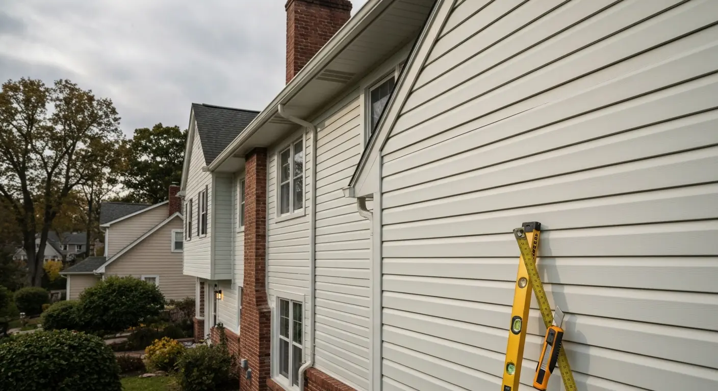 Siding replacement project