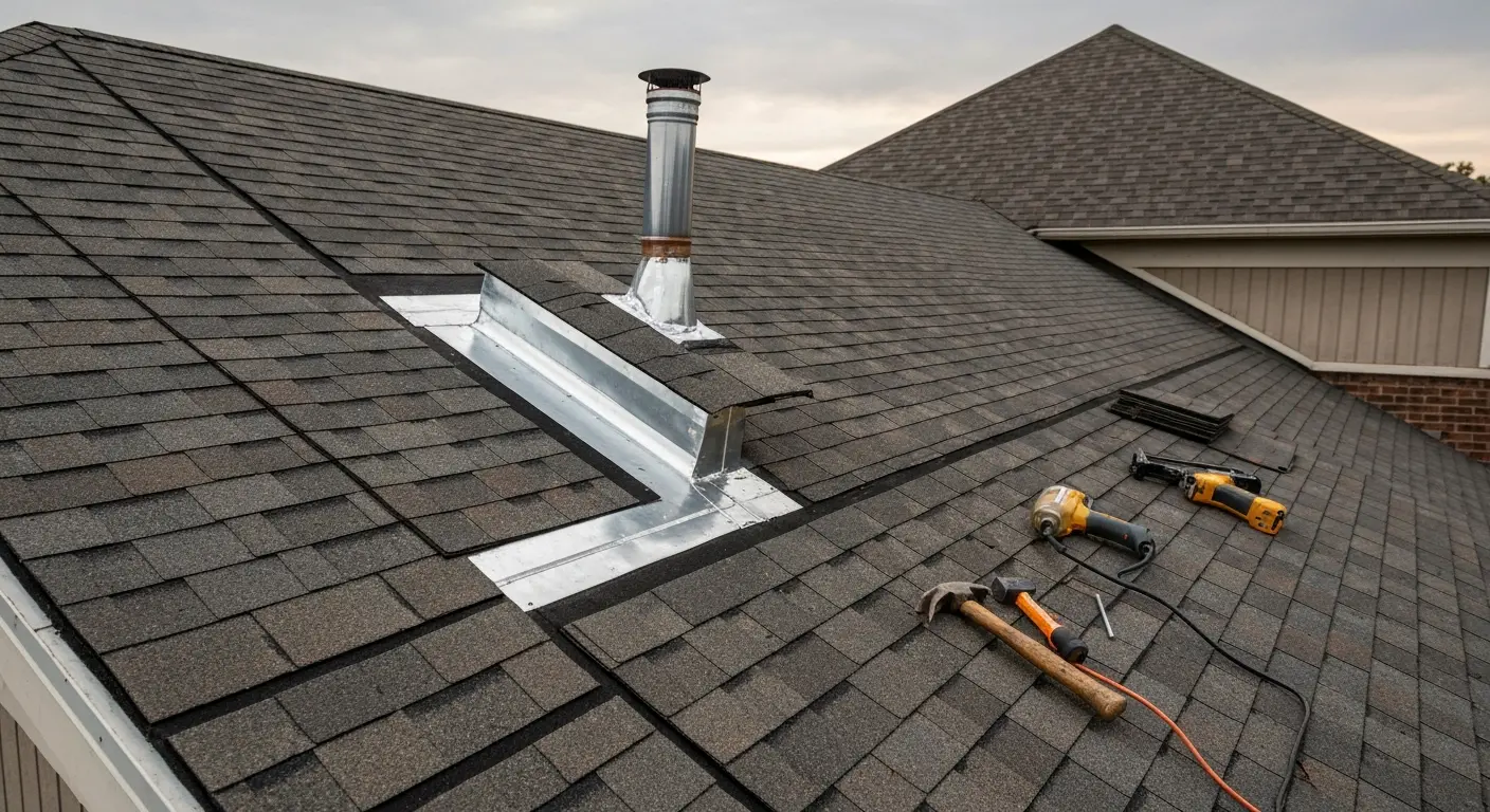 Storm damage repair