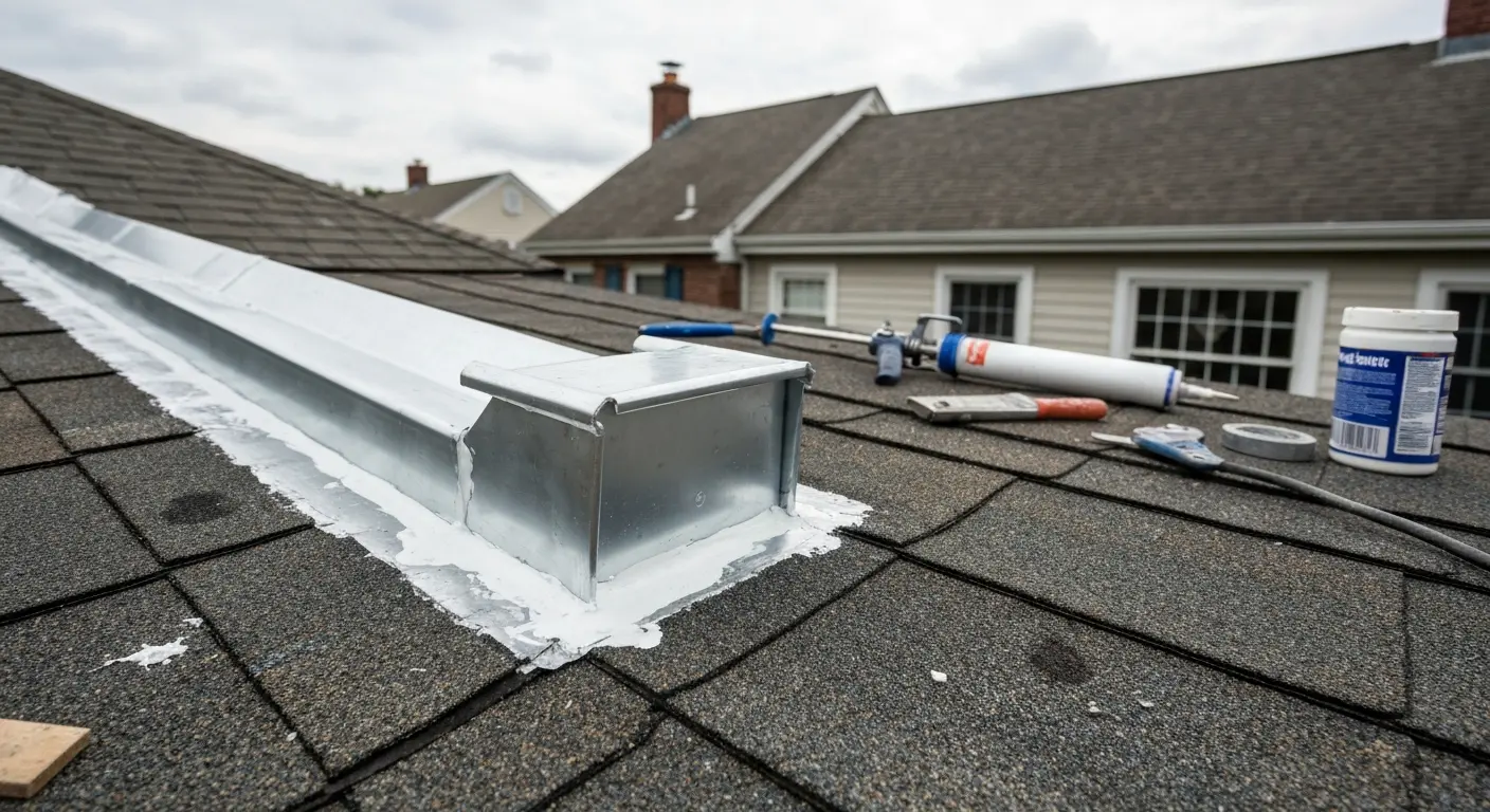 Roof repair installation