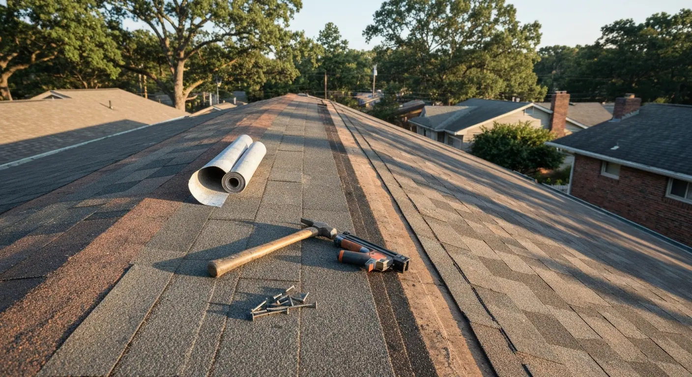 Roof repair service
