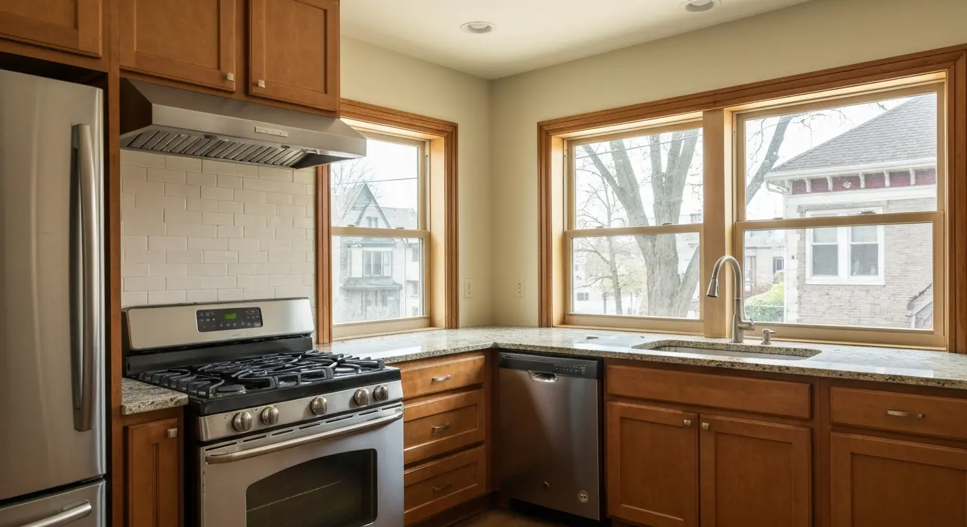 Kitchen expansion with new windows