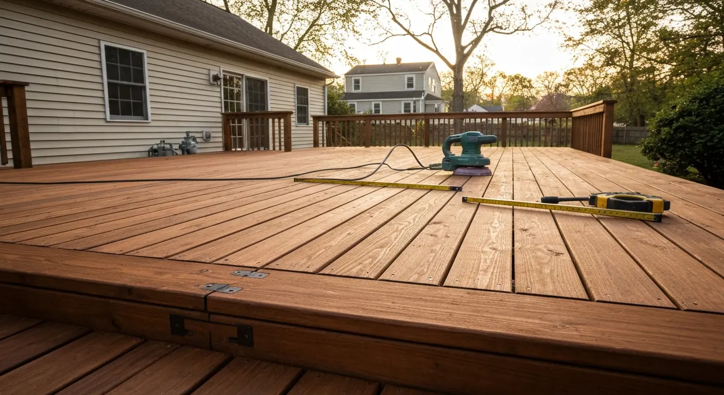 Deck repair and restoration