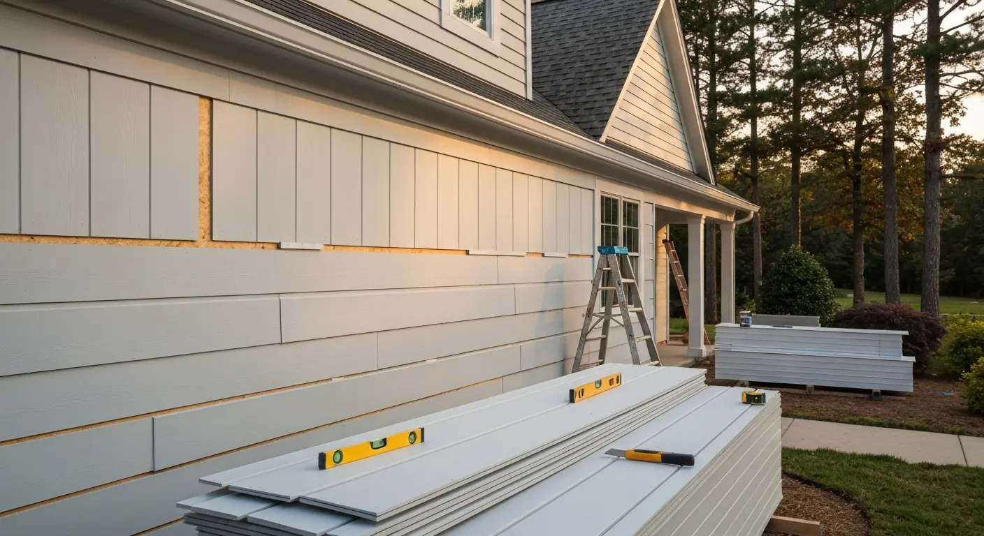 Siding installation