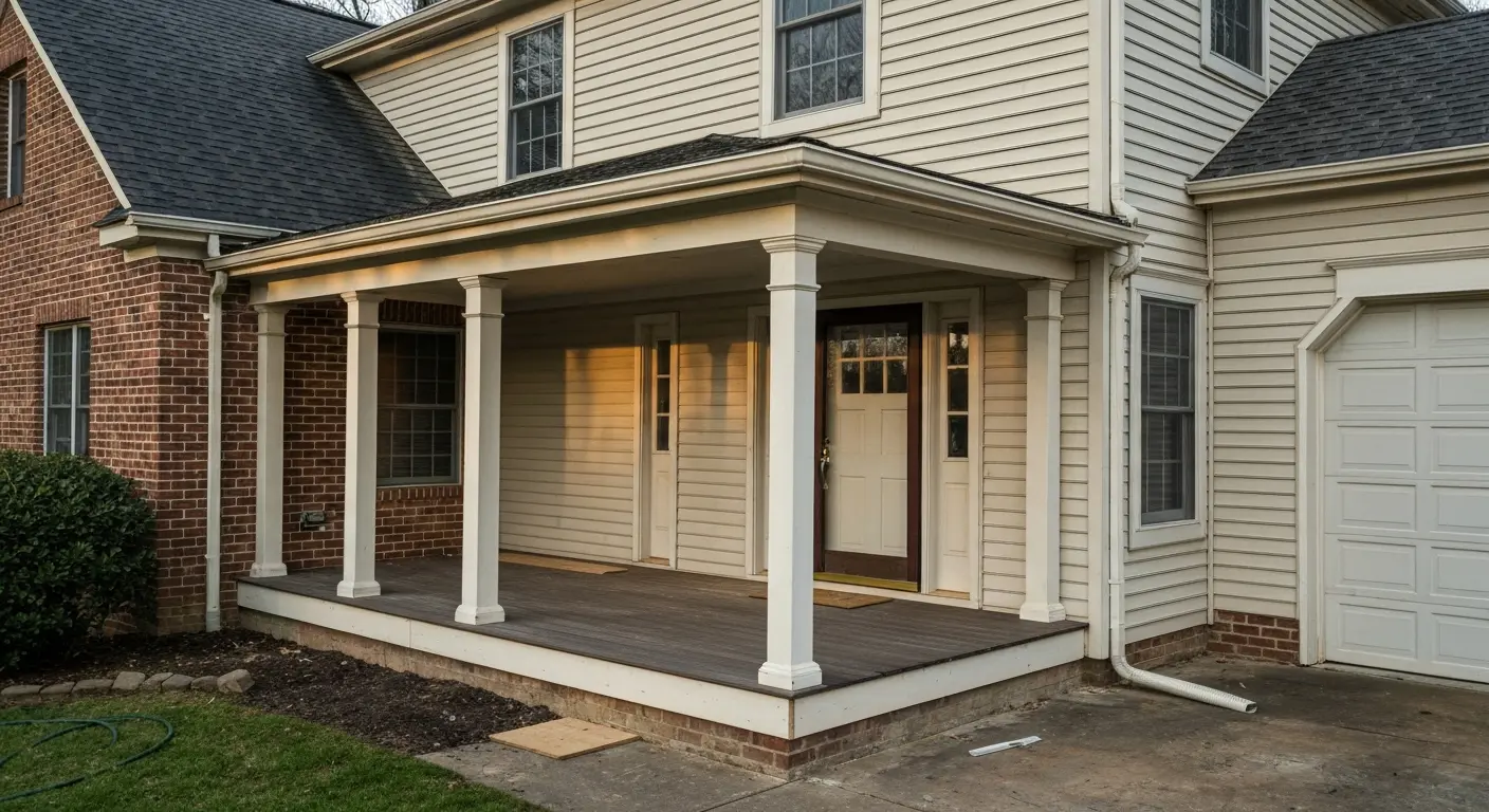 Front entry porch