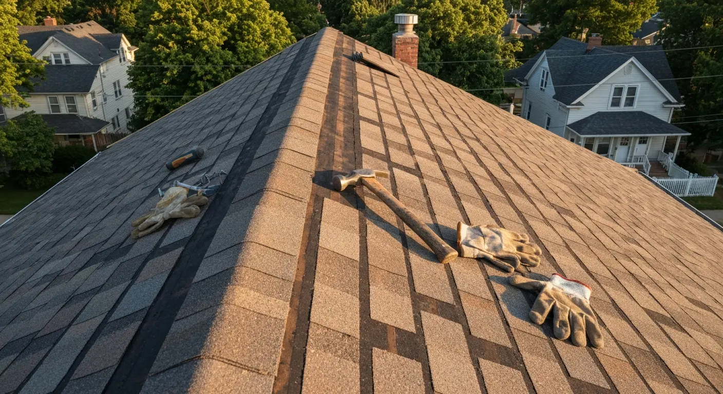 Roof repair service