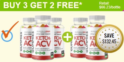 ACV Keto Gummies bottles