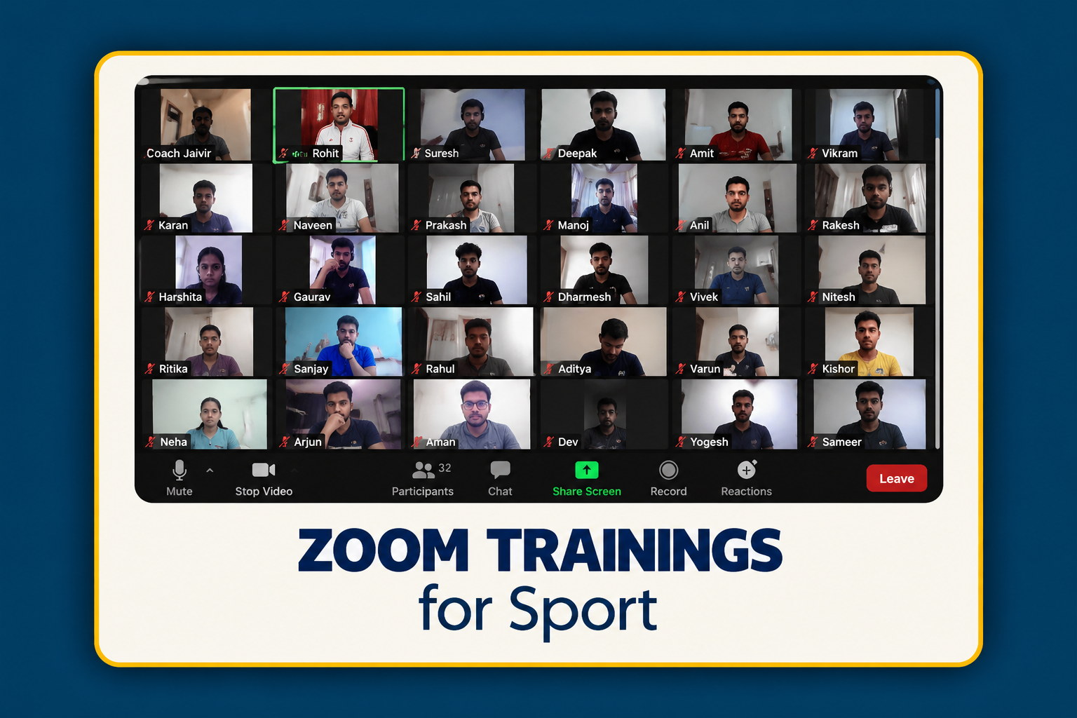 UPCA Secretary, coaches, Ranji and state-level players