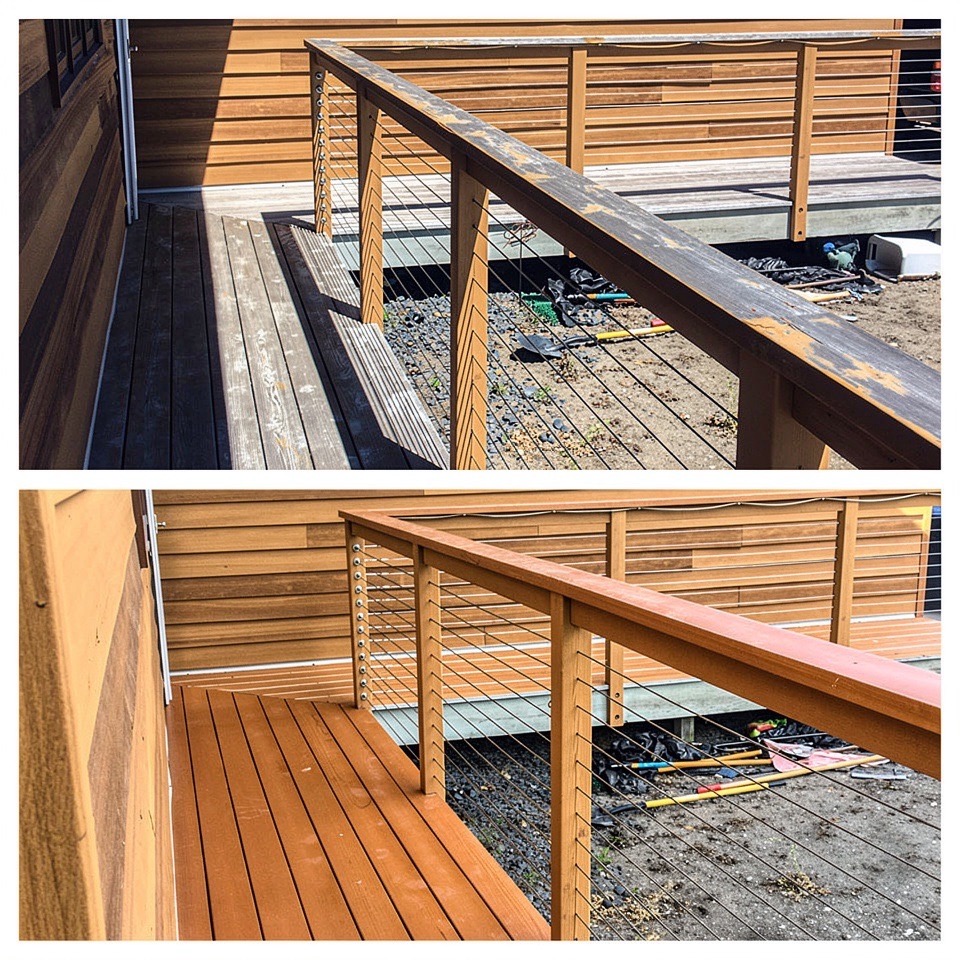Deck & Fence Wood Staining