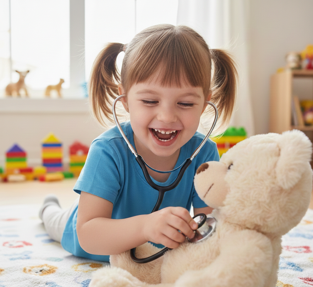 Comfortable in-home pediatric care