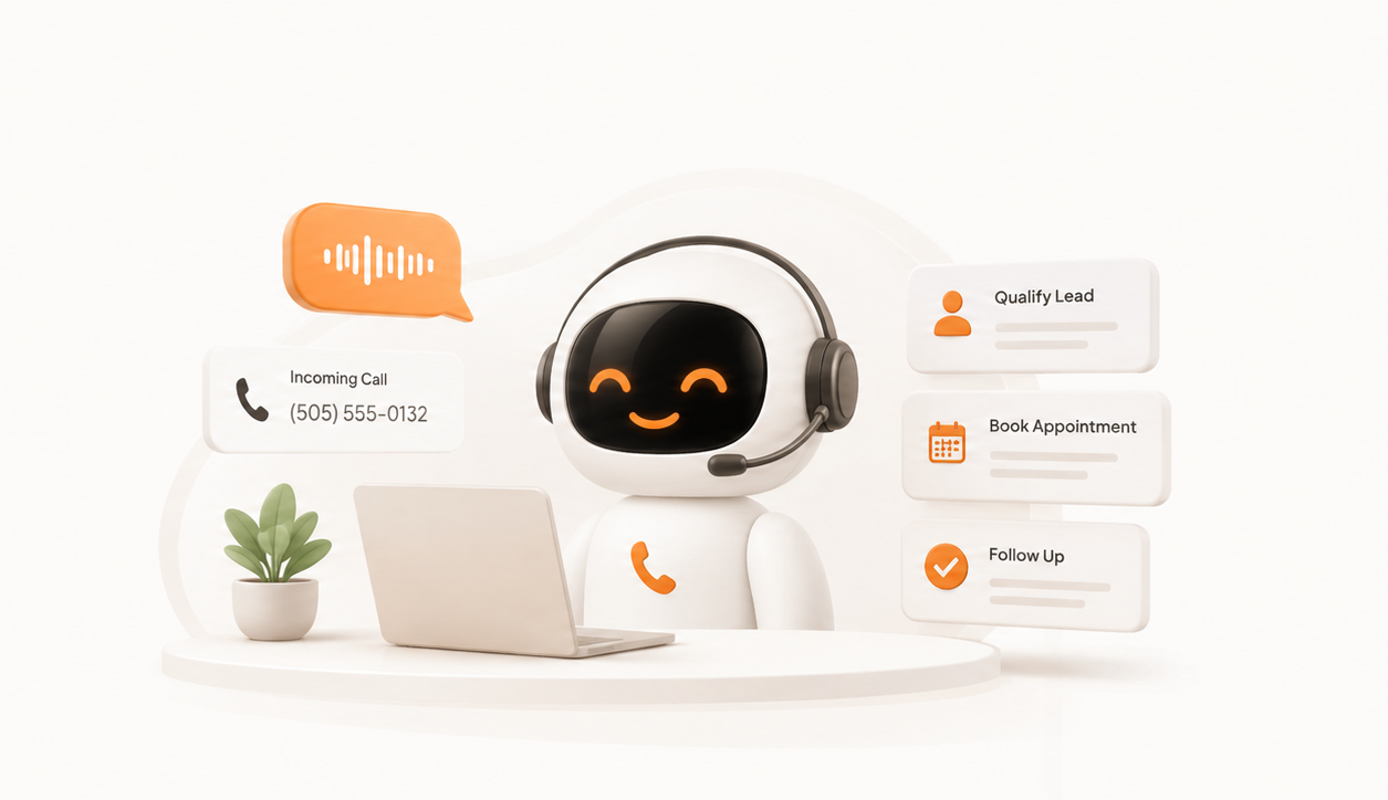 AI voice and chat automation for 24/7 lead capture