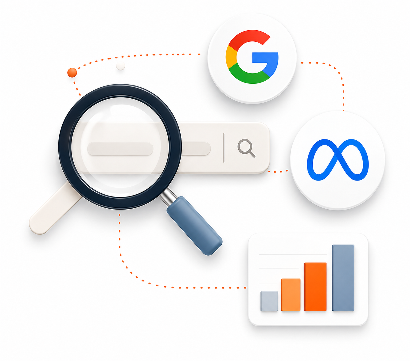 Google Ads management and campaign optimization.Facebook and Instagram advertising for local businesses