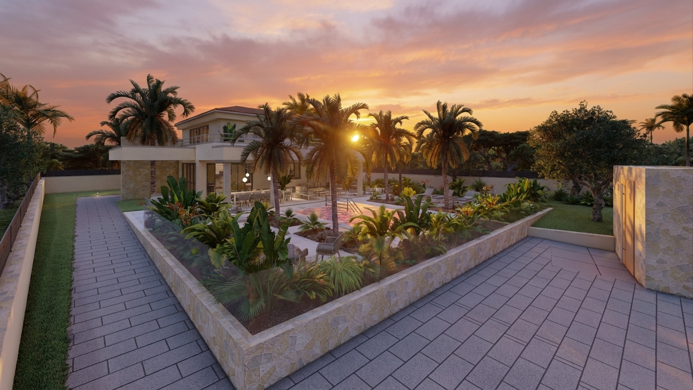 Aliva Villa – Visualisierung 1