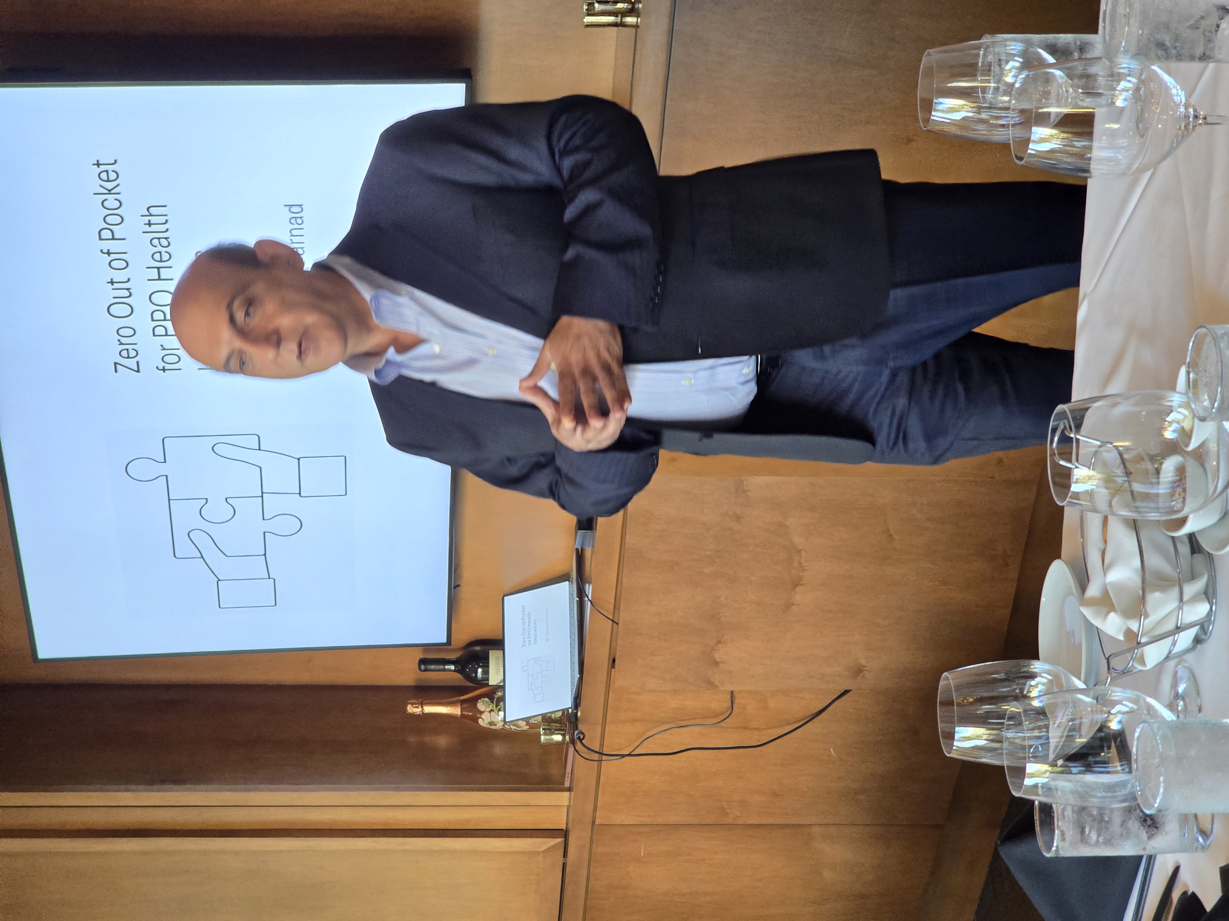 Anaheim seminar — dinner at Fleming's
