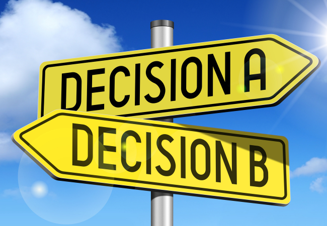Time to make a decision in the divorce