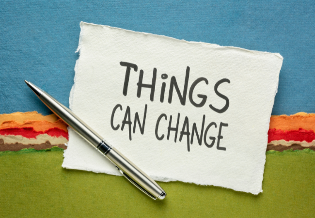 Things can change