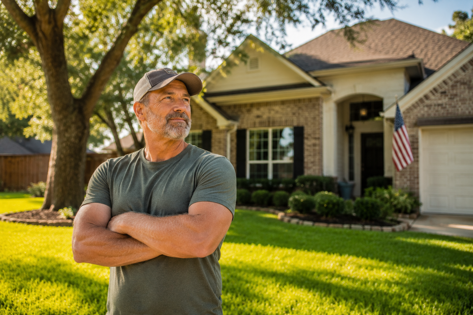 veteran-property-tax-exemption-texas-homeowner-front-yard veteran-property-tax-exemption-texas-homeowner-front-yard